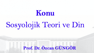 Photo of Sosyolojik Teori ve Din