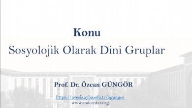 Photo of Sosyolojik Olarak Dini Gruplar